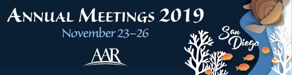 2019 AAR Annual Meeting, San Diego